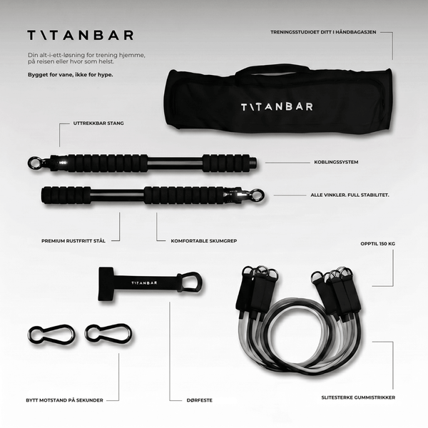 TITANBAR set + Booty Bands bundel
