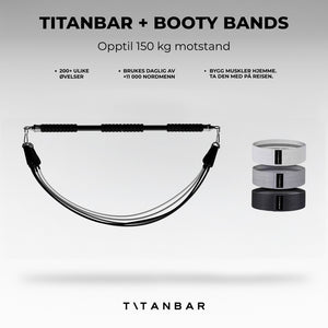 TITANBAR set + Booty Bands bundel