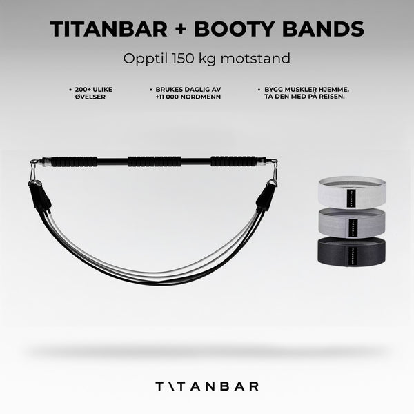 TITANBAR set + Booty Bands bundel