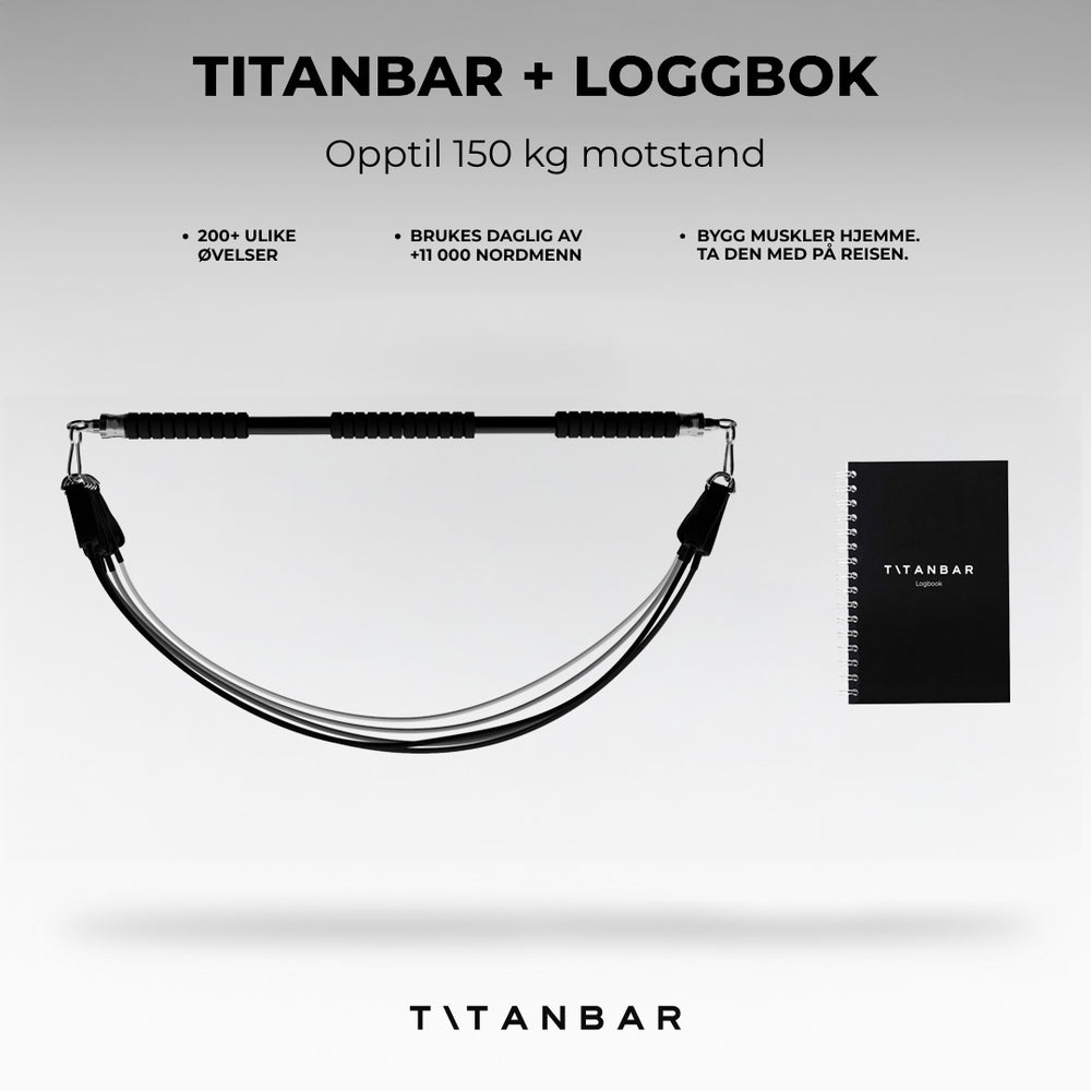 TITANBAR set + Logboek bundel