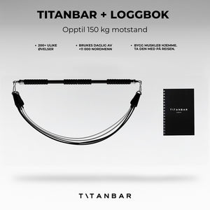 TITANBAR set + Logboek bundel